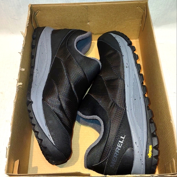 Merrell Men's Nova Sneaker Moc in Black - Picture 8 of 11